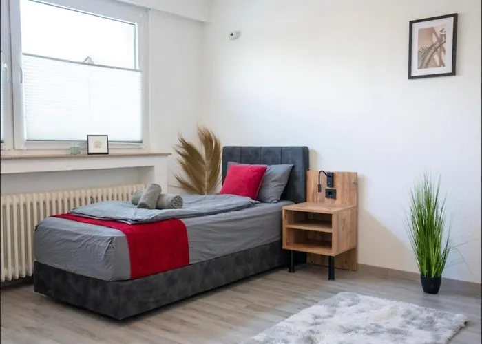 Livemore24 - Apartment 2 In Gladbeck Wlan - Smart-Tv - 24-7 Check-In Und Kueche 格拉德贝克